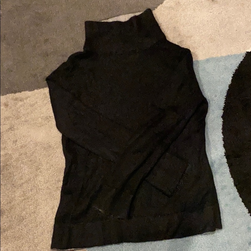 Black Turtleneck Sweater